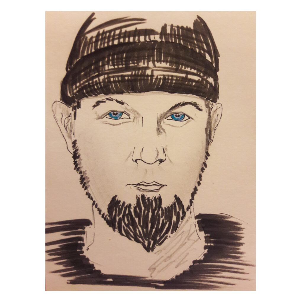 Black-and-white portraits Fred Durst